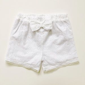 NWT Mud Pie White Lace Eyelet Shorts 4T-5T